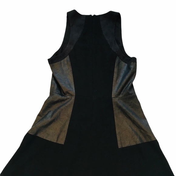 CECE**Black Leather look Dress**US 4-6 - Picture 6 of 6